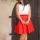 Dare to wear a red skirt